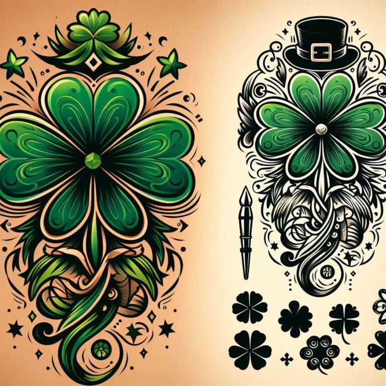 Tattoos mit glücklichen Bedeutungen und interessanter Symbolik